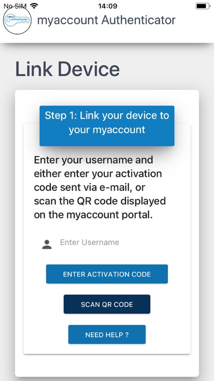 myaccount Authenticator