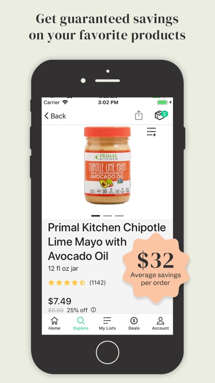 Thrive Market - shop healthy