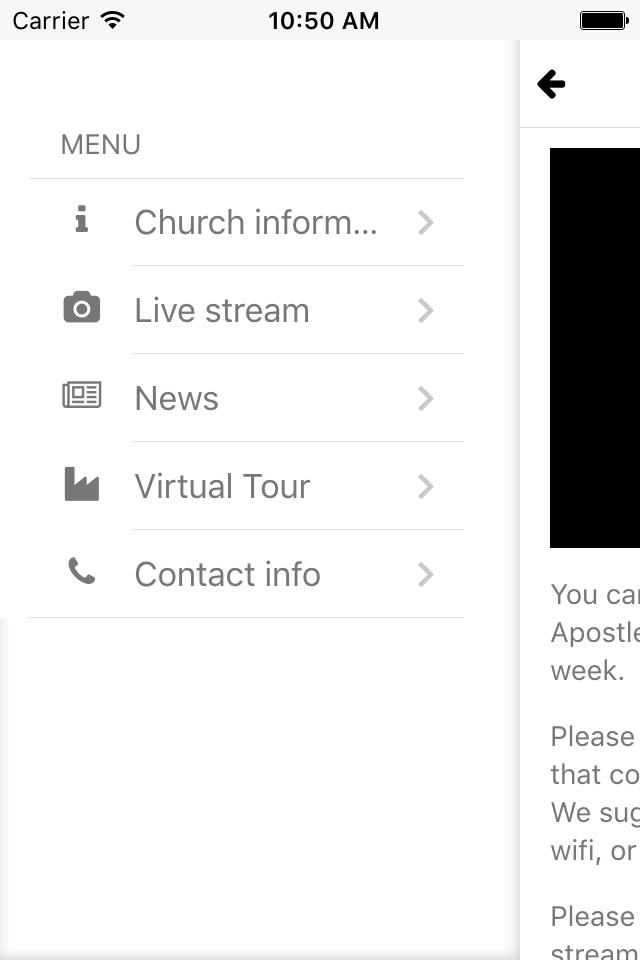 12 Apostles Church screenshot 2