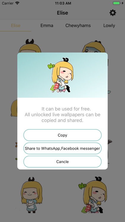 Elise emoji 2019 screenshot-4
