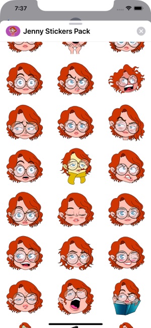 Jenny Stickers Pack(圖3)-速報App