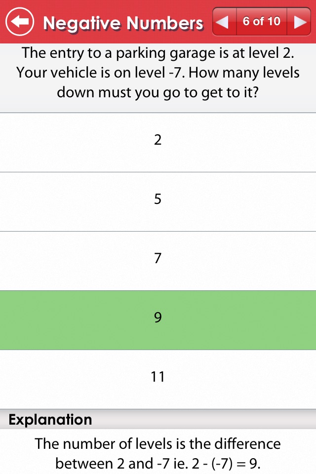 ACT Math : Pre-Algebra Lite screenshot 4