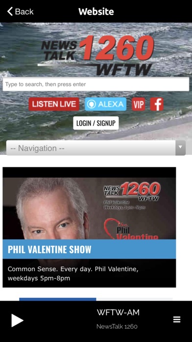 How to cancel & delete Newstalk 1260 WFTW from iphone & ipad 4