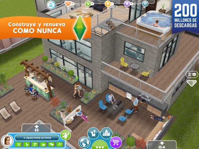 Los Sims Freeplay En App