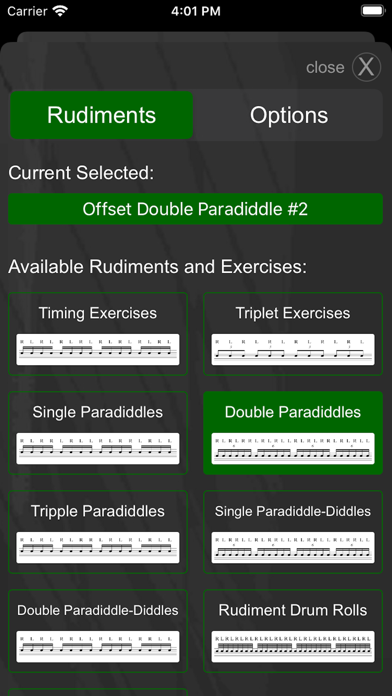 Drummer ITP - Rudiment Trainer screenshot 2