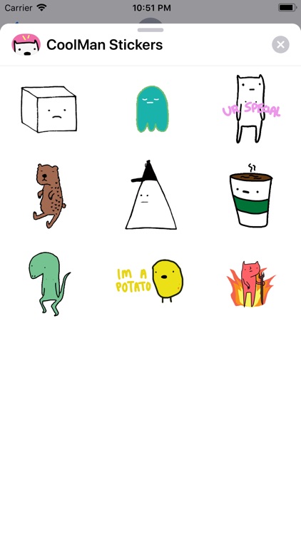 Coolman Coffeedan Stickers