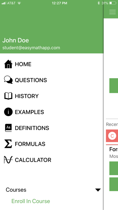 EasyMath - College screenshot 2