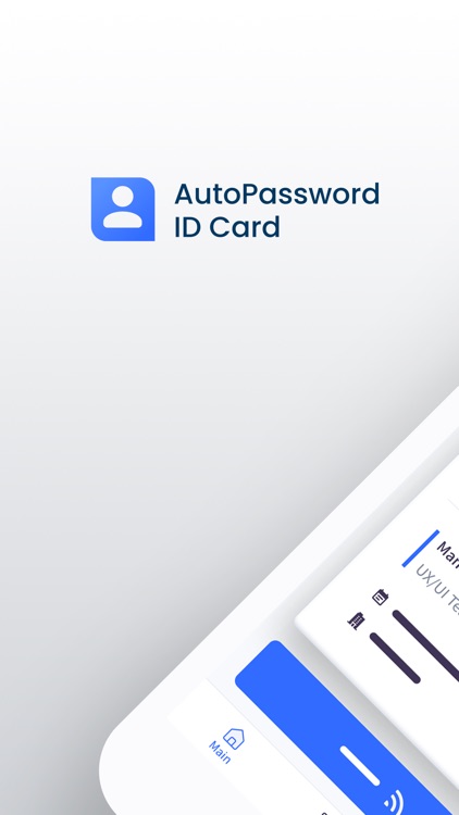 AutoPassword™ ID Card