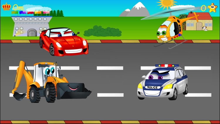 Cars Road Race Kids Game