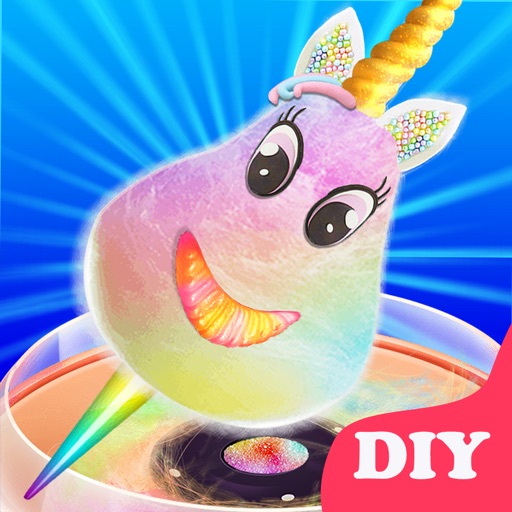 Cotton Candy-DIY Sweet Food Icon