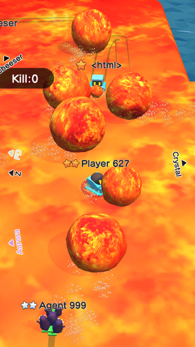 Lava Ball Wars - Flippy Bump screenshot 2