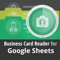 Icon Business Card Reader 4 GSheets