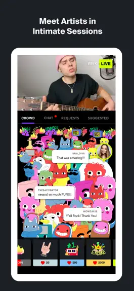 Game screenshot Sessions: Live Music Streaming apk