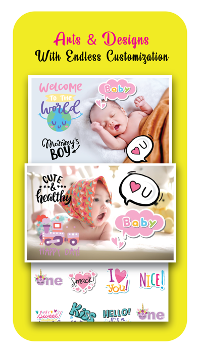 Baby Photo Art-Baby Story Pics screenshot 2