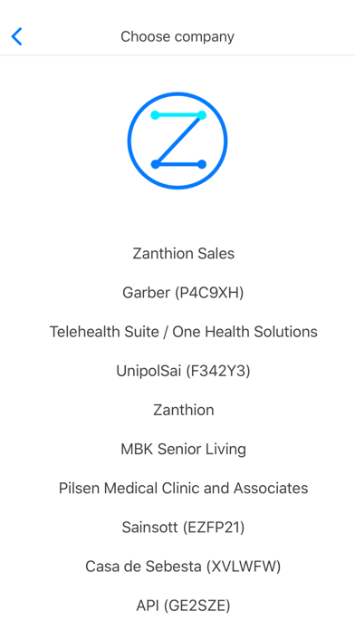 Zanthion Caregiver screenshot 2