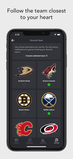 NHLive - Ultimate hockey app(圖6)-速報App