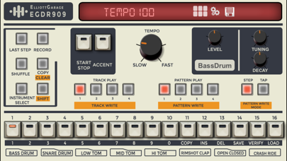 EGDR909 - 909 Drum Machine Screenshot 2