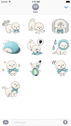 Bichon Frise Dog BichonMoji(圖3)-速報App