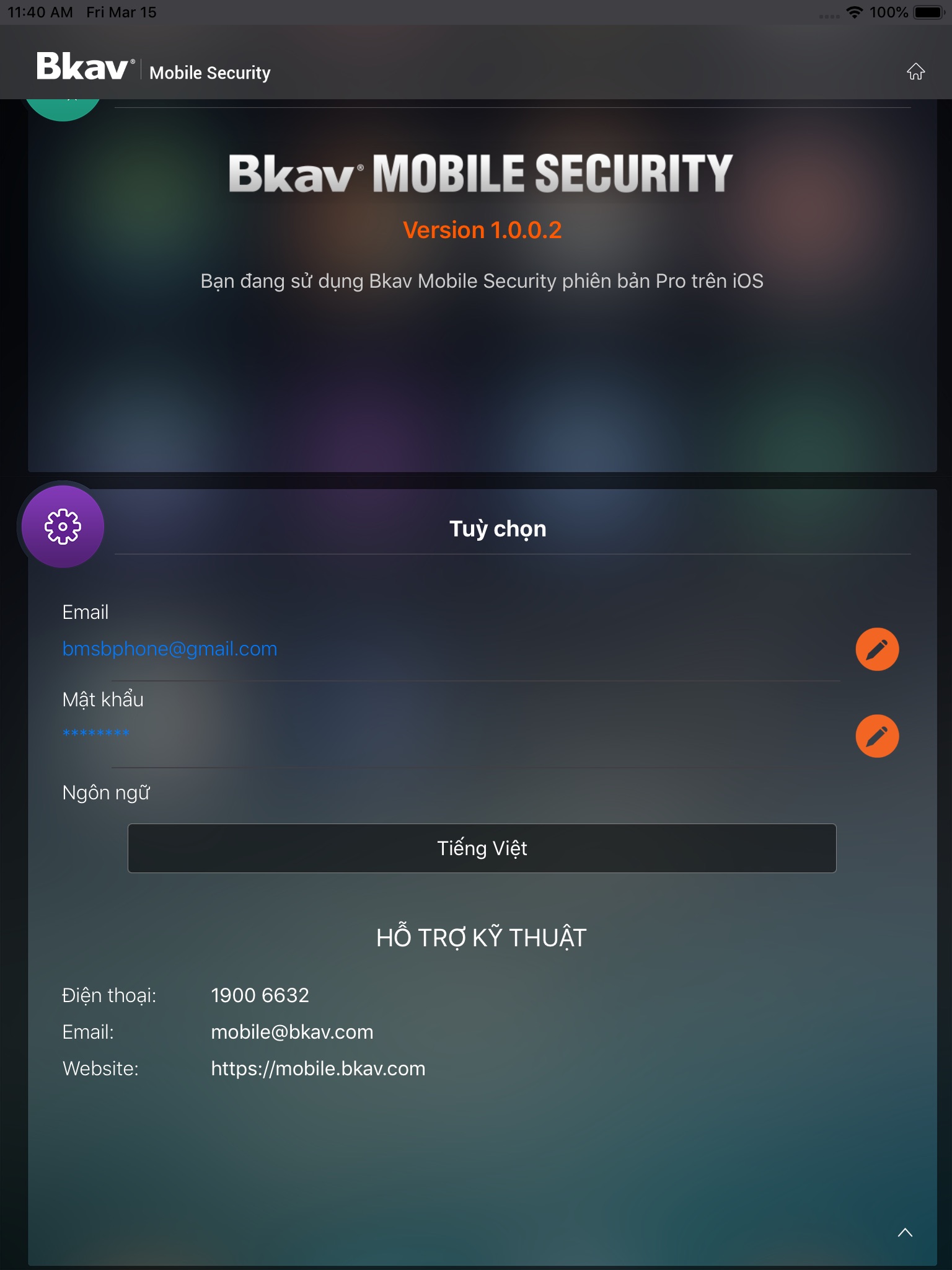 Bkav Pro Mobile screenshot 4