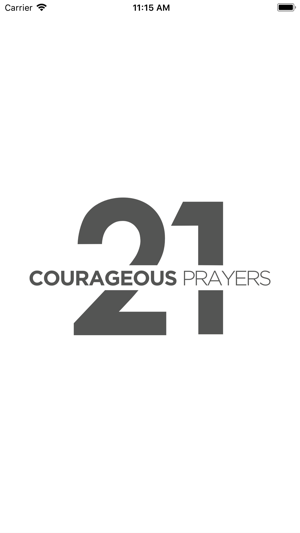 21 Courageous Prayers