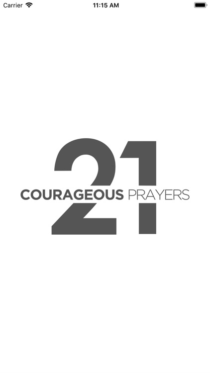 21 Courageous Prayers