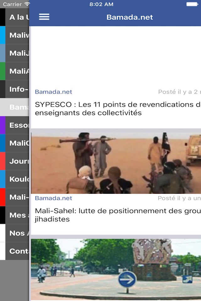 Actu Mali, Actu Afrique screenshot 2