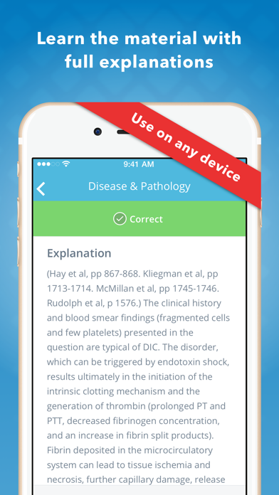 How to cancel & delete USMLE Pediatrics PreTest from iphone & ipad 4