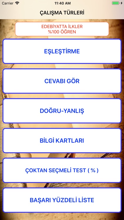 Edebiyatta İlkler (%100 Öğren)