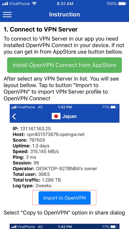 VPN Gate List screenshot-6