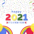 Happy New Year Wishes Stickers