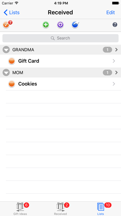 How to cancel & delete Gift List Budget Shopper from iphone & ipad 4