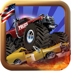 Activities of USA Monster Police Truck : Crime Crush Racing Games