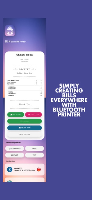 Bill 4 Bluetooth Printer(圖1)-速報App