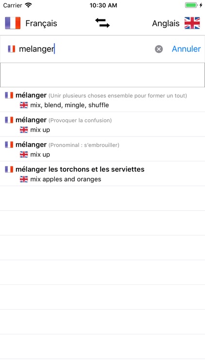 Dictionnaire Anglais-Français