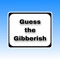 Icon Guess the Giberish - word game