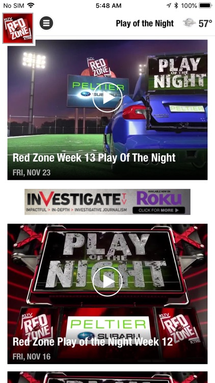 KLTV and KTRE Red Zone