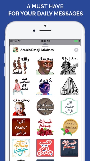 Arabic Emoji Stickers(圖5)-速報App