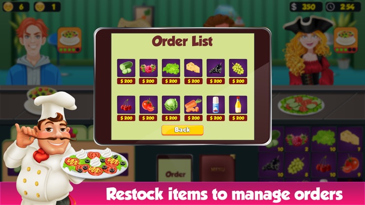 Salad Bar Manager Frenzy screenshot-3