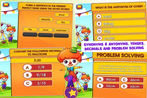 Circus Fourth Grade Games - náhled
