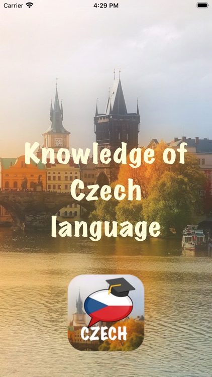 Knowledge of Czech language