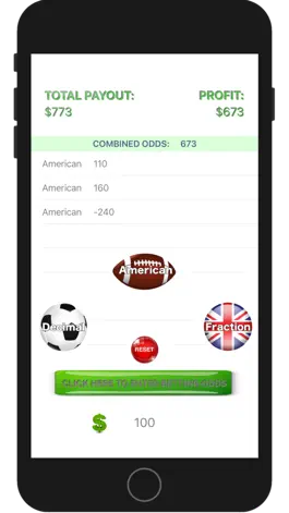 Game screenshot Parlay-Calculator apk