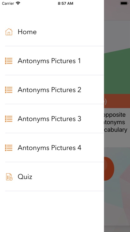 Opposites - Antonyms Vocabular