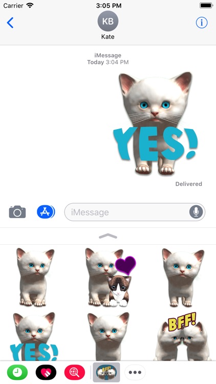 Cat Emoji Sticker Collection