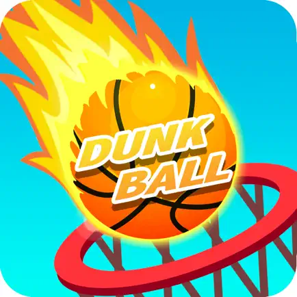 Dunk Ball on fire - Basketball Cheats