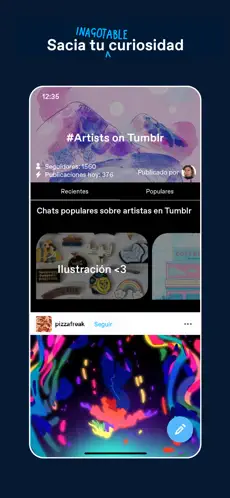 Screenshot 2 Tumblr: cultura, arte y caos iphone