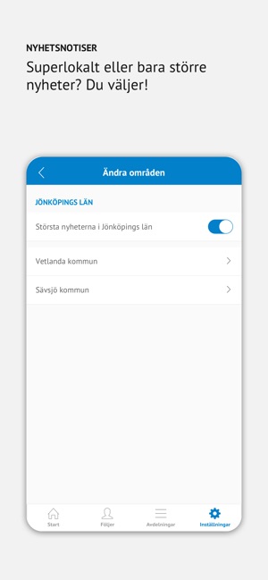 Vetlanda Posten Nyhetsapp I App Store