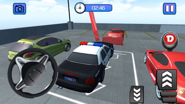 警車經典停車3D(圖3)-速報App