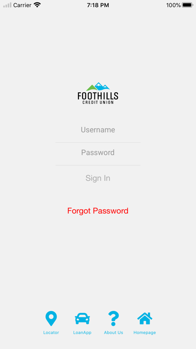 How to cancel & delete Foothills CU Mobile Banking from iphone & ipad 1