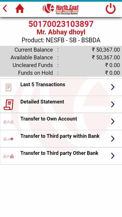 NESFB Mobile Banking screenshot-9