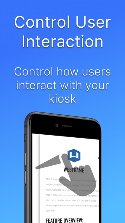 WebFrame Kiosk screenshot-4